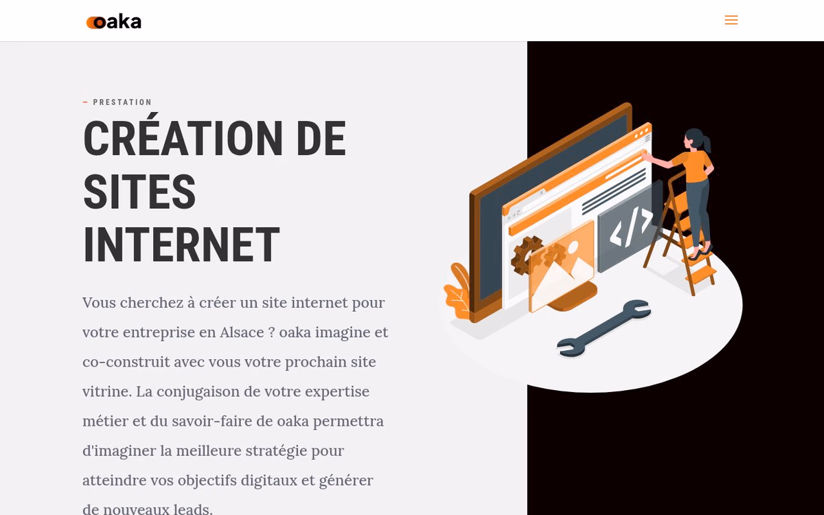 Apercu du site oaka
