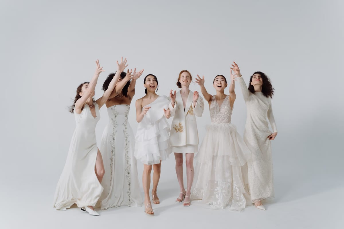 5 types de robes de mariée