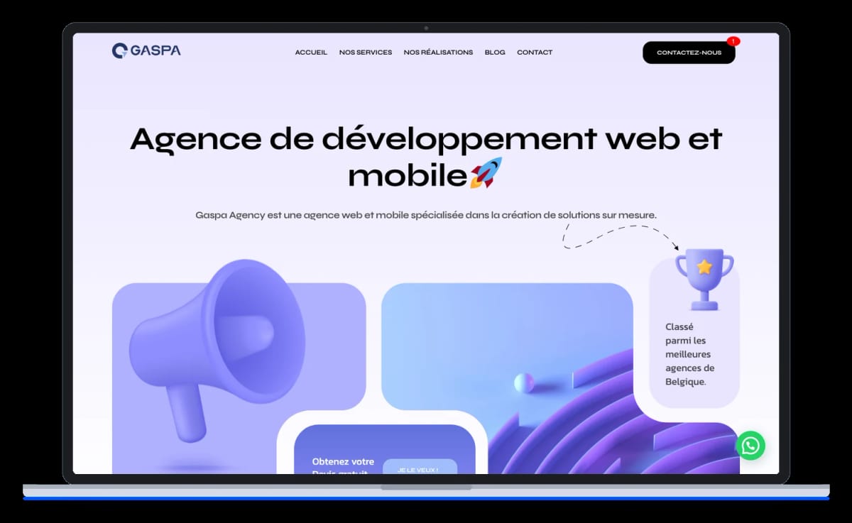 Gaspa Agency, agence de création digitale et de communication